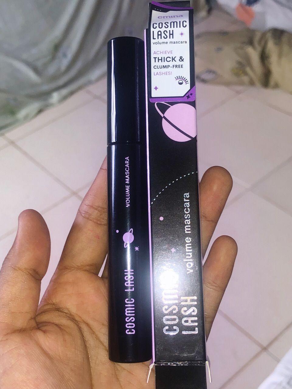 Emina Cosmic Lash Mascara – 12H Waterproof, Smudgeproof & 5X Volume Boost