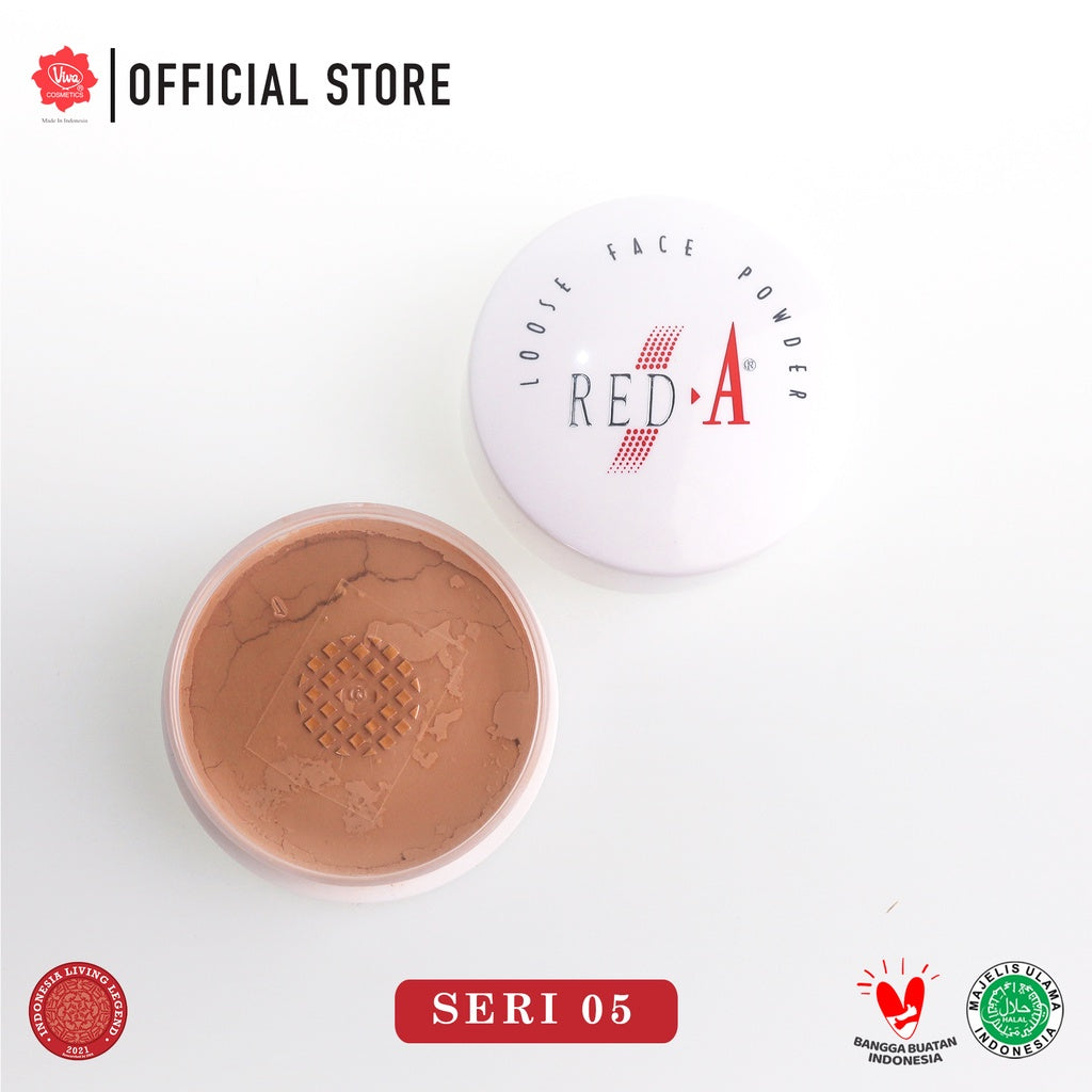 Red-A Loose Face Powder (Tersedia 4 Varian Warna)