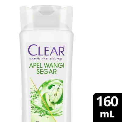 CLEAR Apple Fresh Anti-Dandruff Shampoo 160ml | Refreshing Apple Scent for Clean & Healthy Scalp