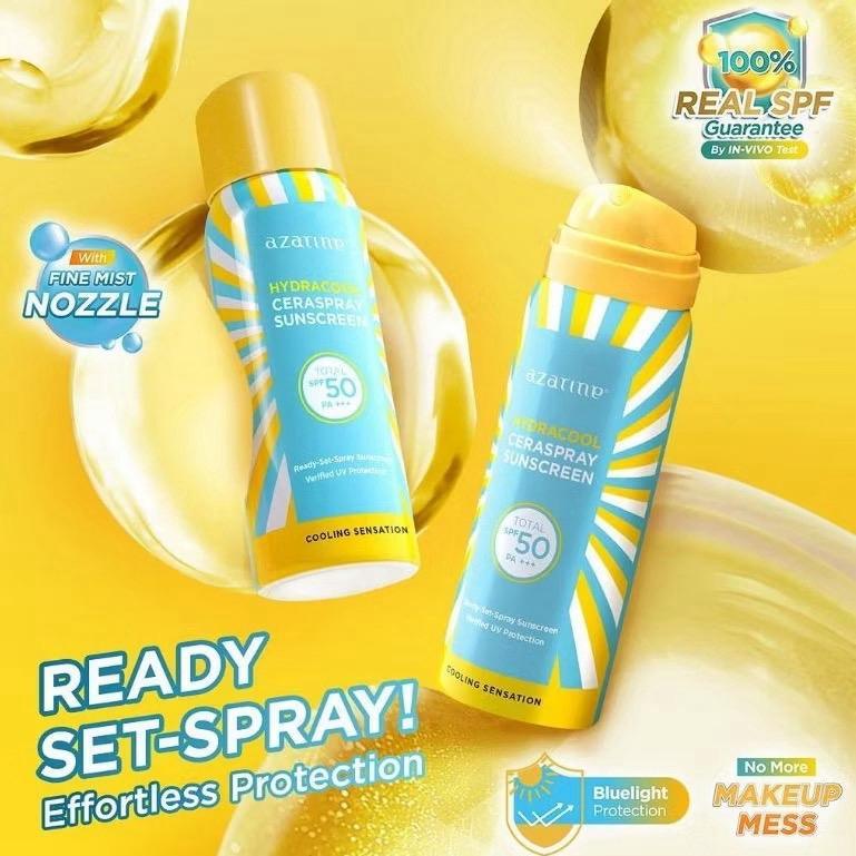 Azarine SolarMist – HydraCool Ceraboost SPF 50 Spray
