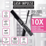 Make Over Lash Impulse Waterproof Mascara Volume 10x
