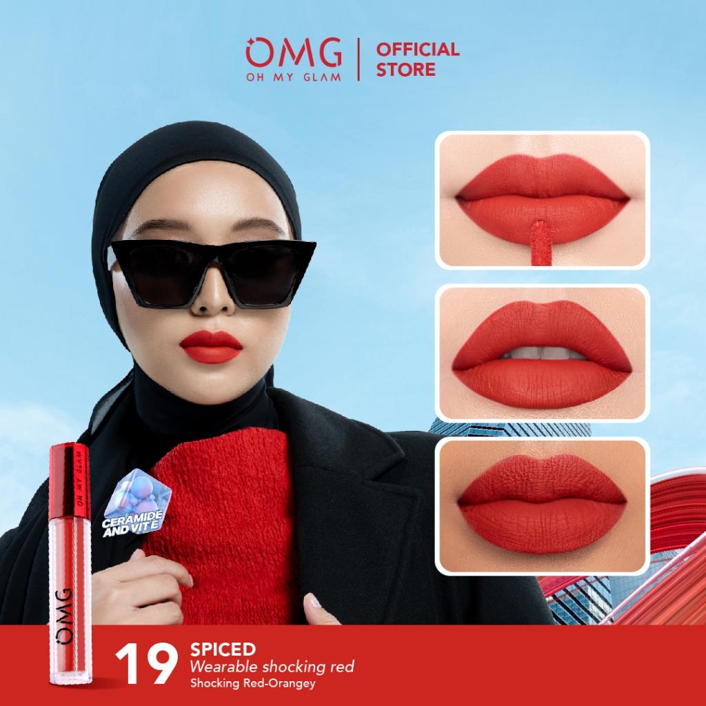 FANCY X JULOI BEAUTY OMG Oh My Glam Mattelast Lip Cream 2.9g | Lip Cream Matte Dengan Warna Intense, Tahan Lama & Ringan