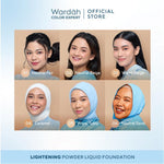 Wardah Lightening Liquid Foundation 6ml / 25ml