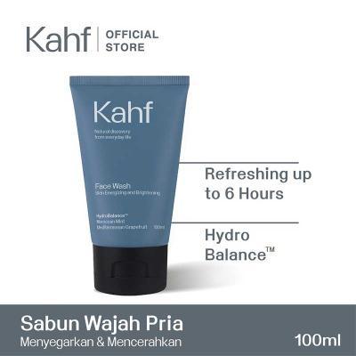Kahf Brightening Face Wash for Dull Skin – 100 ml | Deep Cleanser to Revive Dull & Tired-Looking Skin