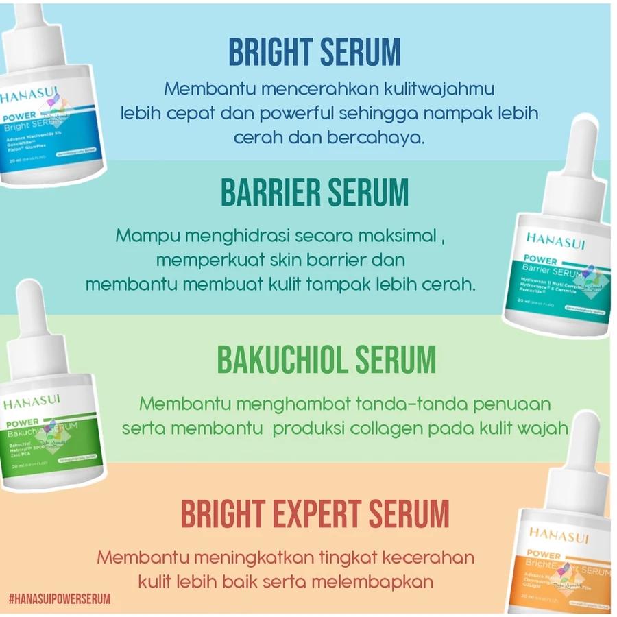 HANASUI Power Serum 20ml | Targeted Solutions: Acne, Brightening, Peeling & More