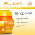 Makarizo Hair Energy Fibertherapy Hair & Scalp Creambath Kiwi 500 mL