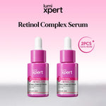 Lumixpert Retinol Complex Serum 20ml Membantu regenerasi kulit dengan stabil untuk merawat kulit berjerawat, menghaluskan tekstur