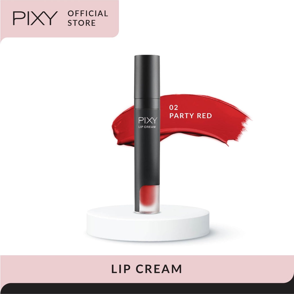 PIXY Lip Cream 02 Party Red