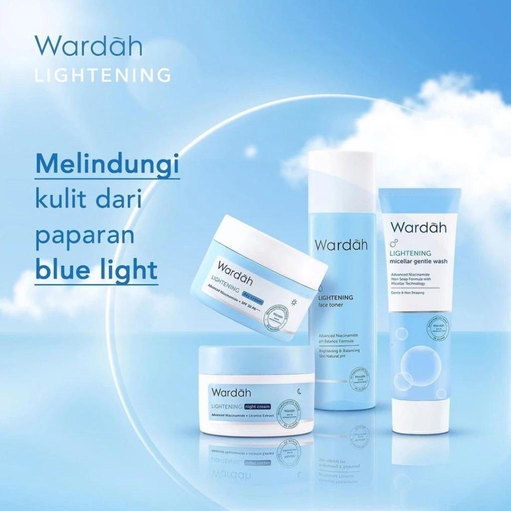 Wardah Lightening Face SERIES | Serum - Face Toner - Whip Facial - Micellar Gentle Wash | Tnt Beauty