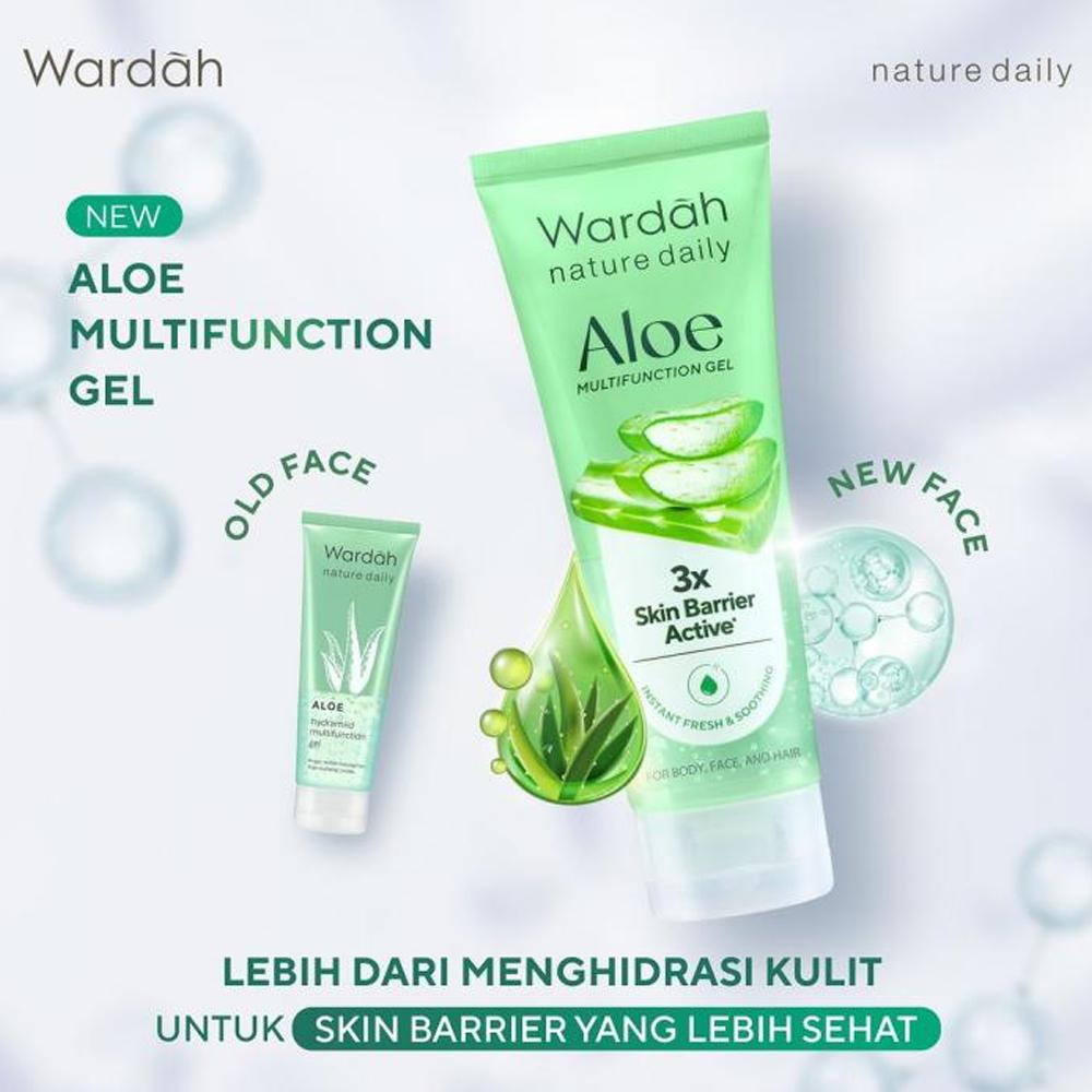 WARDAH Aloe Multifunction Gel – Hydrating & Calming | Face & Body Moisture Boost