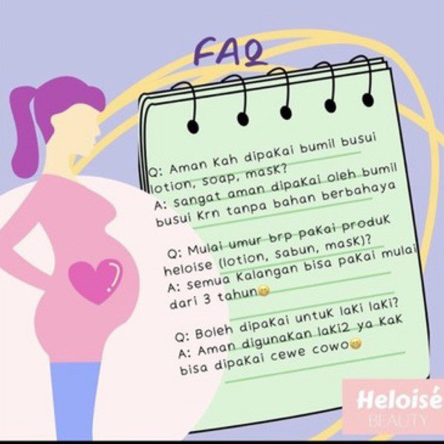 Paket Super Brightening Jerawat punggung & Bekas Luka Heloise Beauty (lotion glow + glow soap collagen) BPOM
