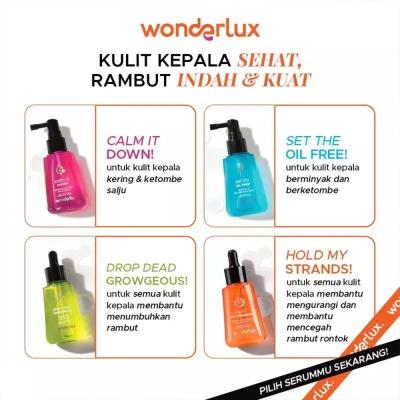 Wonderlux Drop Dead Growgeous – Hair Growth Thickening Serum for Fuller, Stronger Hair 75ml