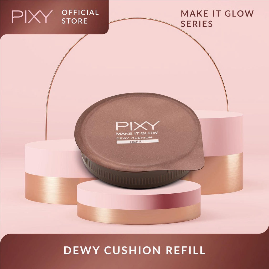 PIXY Make It Glow Dewy Cushion 101 Light Beige - Refill