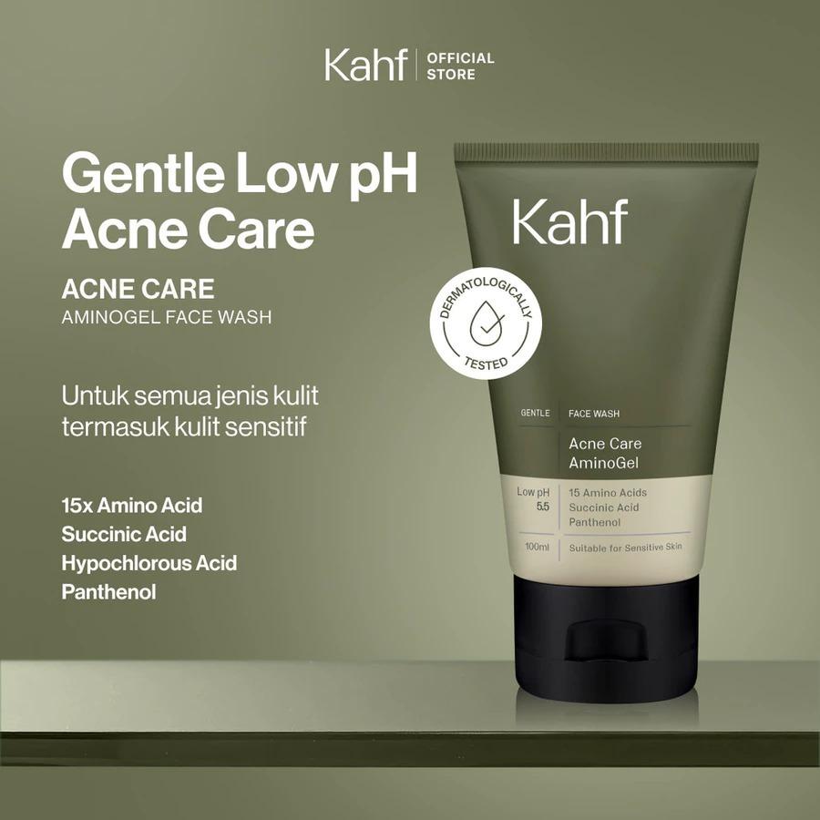 KAHF Face Wash 100 ml Energizing & Brightening / Oil & Acne / Oil & Comedo / Scrub / Acne Pore Cleanse Scrub NEW