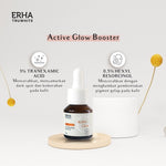 [BUNDLE] ERHA Truwhite Brightening Serum & Active Glow Booster - Paket Hemat untuk Cerah, Plumpy & Glowing / Atasi & Cerahkan Darkspot