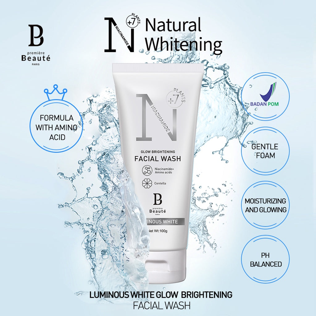 PREMIERE BEAUTE Glow Whitening Paket Series Brghtening Packet wajah Skincare Produk Skincare BPOM