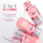 Lumixpert 2% Niacinamide Brightening Toner Mencerahkan warna kulit, mengurangi tampilan kusam Menghidrasi kulit secara mendalam