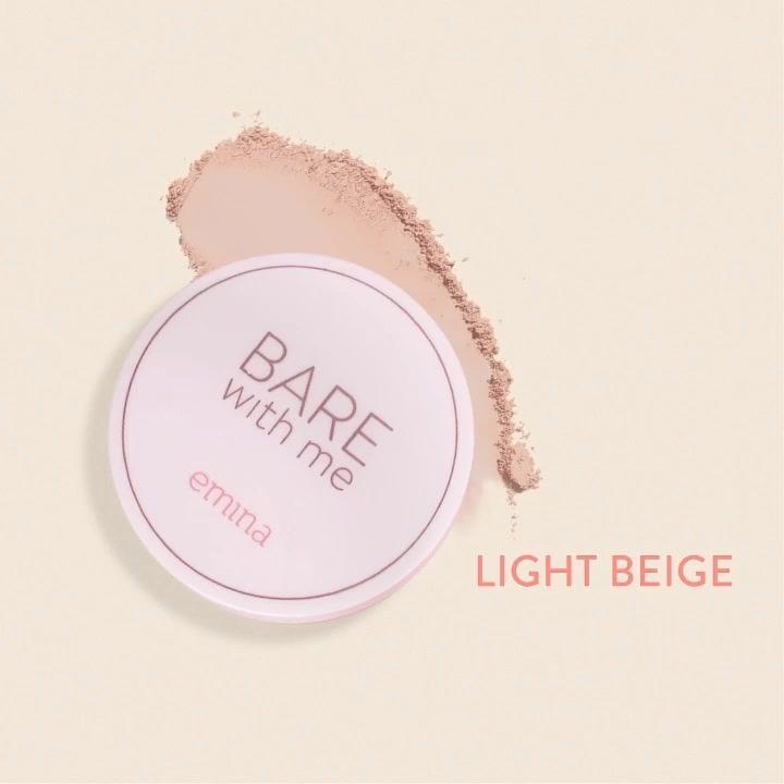 Emina Bare With Me Mineral Loose Powder – Lightweight Oil-Control Powder for a Smooth, Shine-Free Look