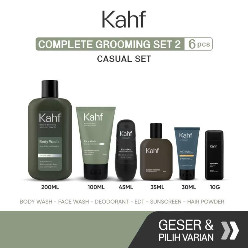 Kahf Daily Power Grooming Kit 2 – Full Essential Set for Men