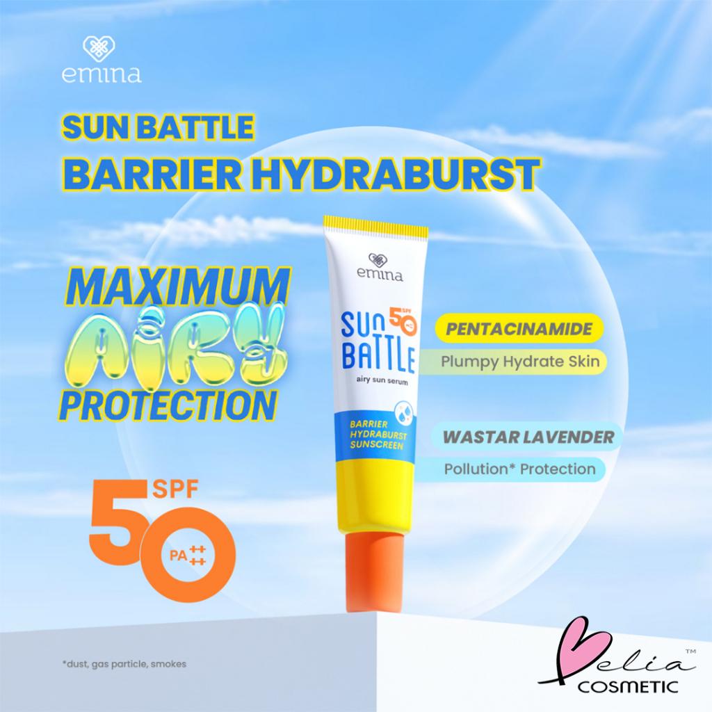 Emina Sun Protection & Sun Battle SPF Series | SPF 30 / SPF 45 / SPF 50 PA+++ | Serba Ada