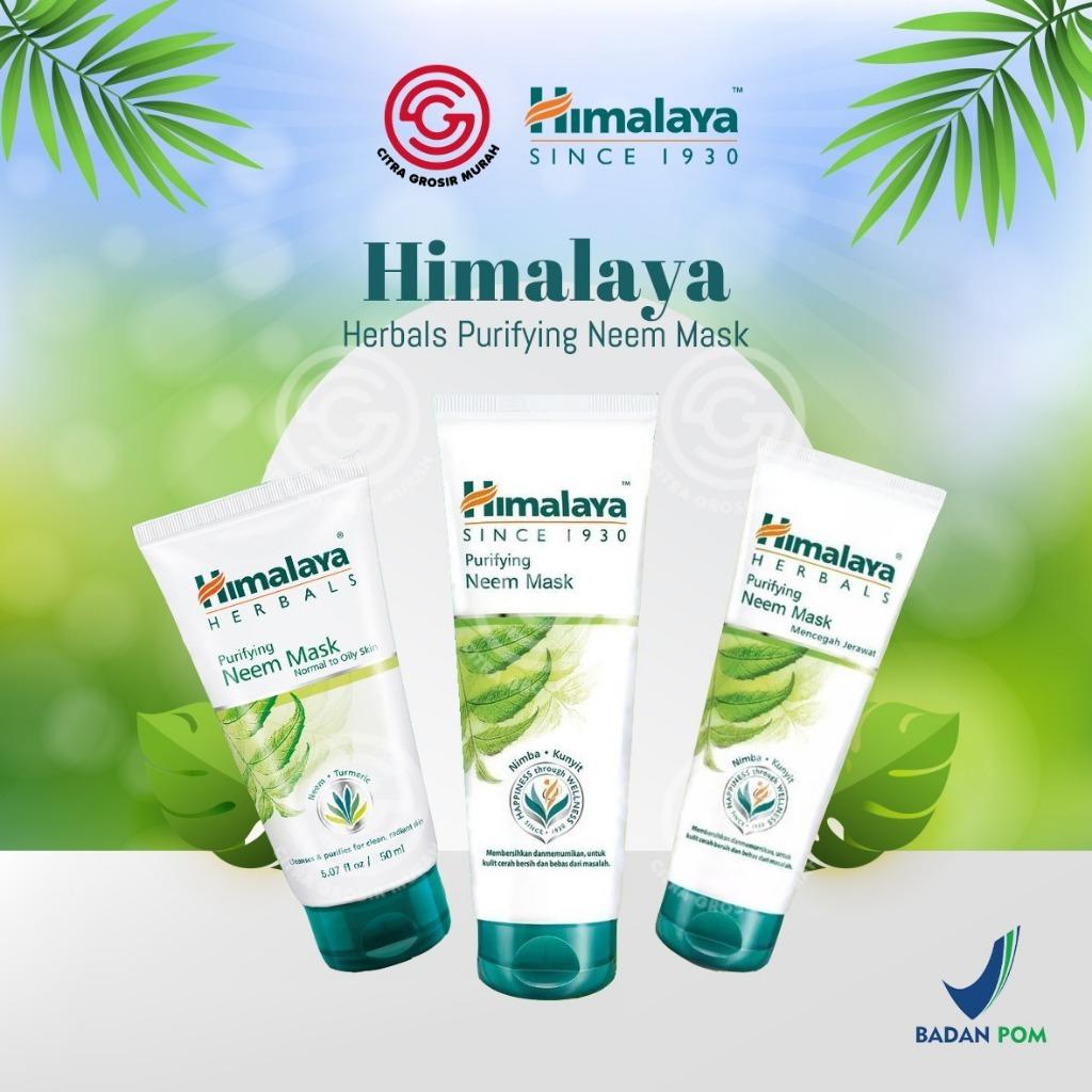 Himalaya Purifying Neem Mask 100ml – Deep Cleanse + Clear Skin with Neem & Turmeric