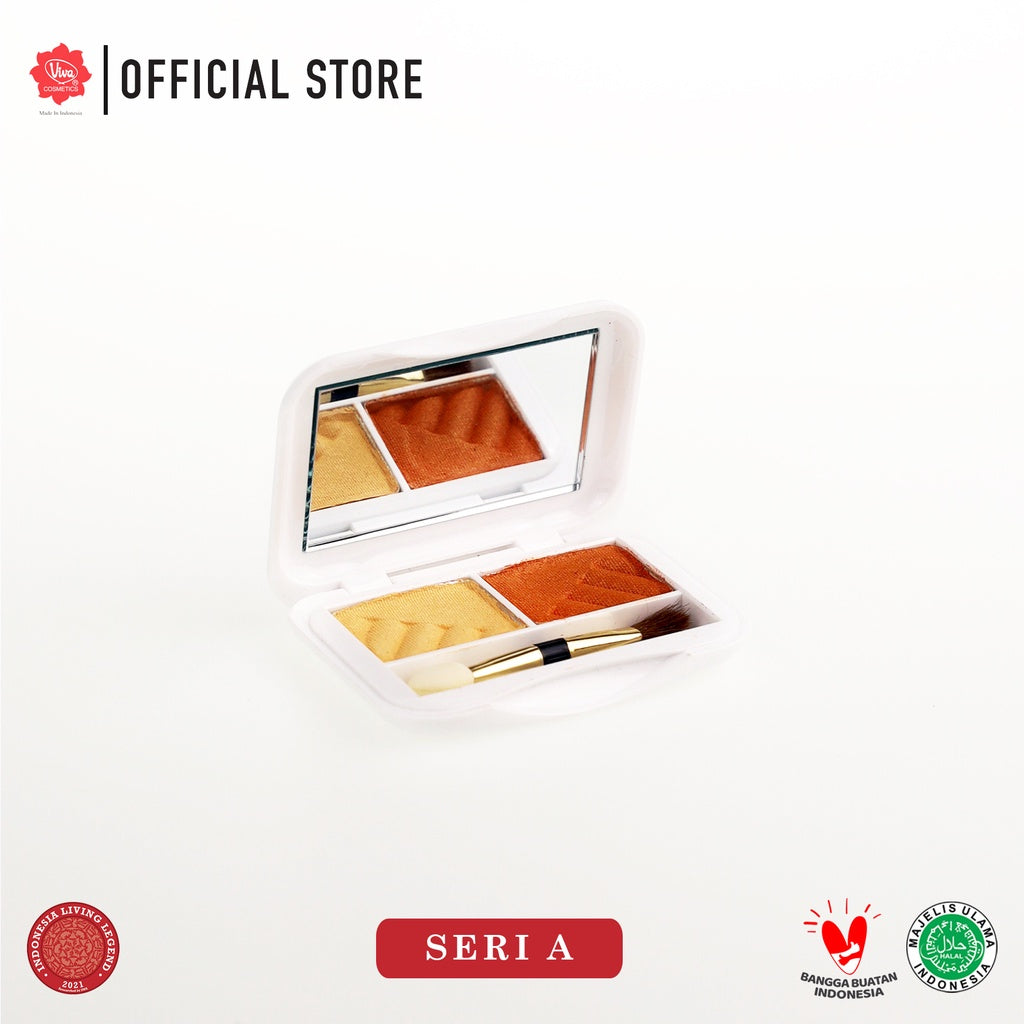 Red-A Eye Shadow -  tersedia 12 varian kombinasi warna