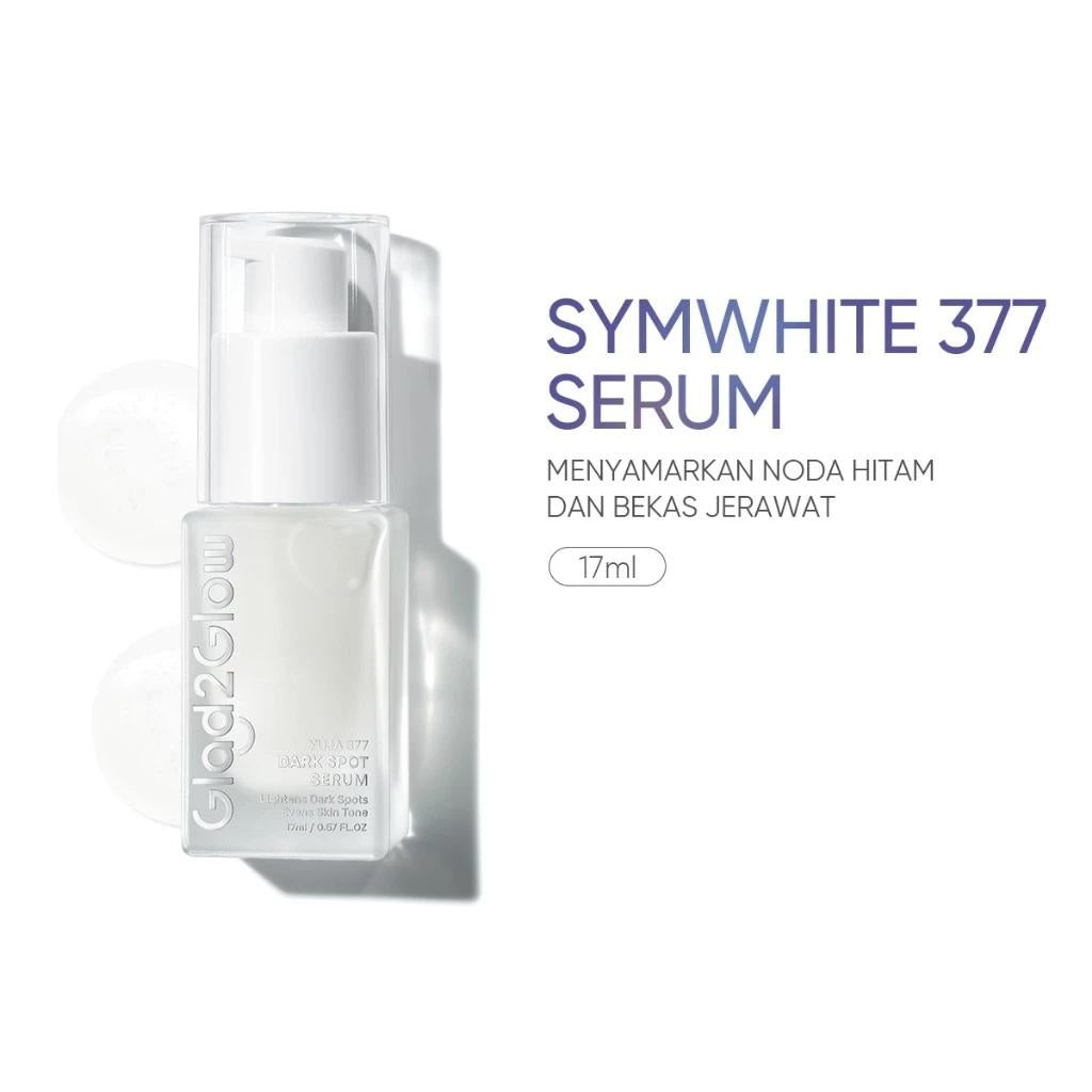 Glad2Glow Serum Series 17mL - Pomegranate Niacinamide Power Bright Serum with Peach Retinol Anti-Aging & Centella Salicylic Anti-Acne Benefits