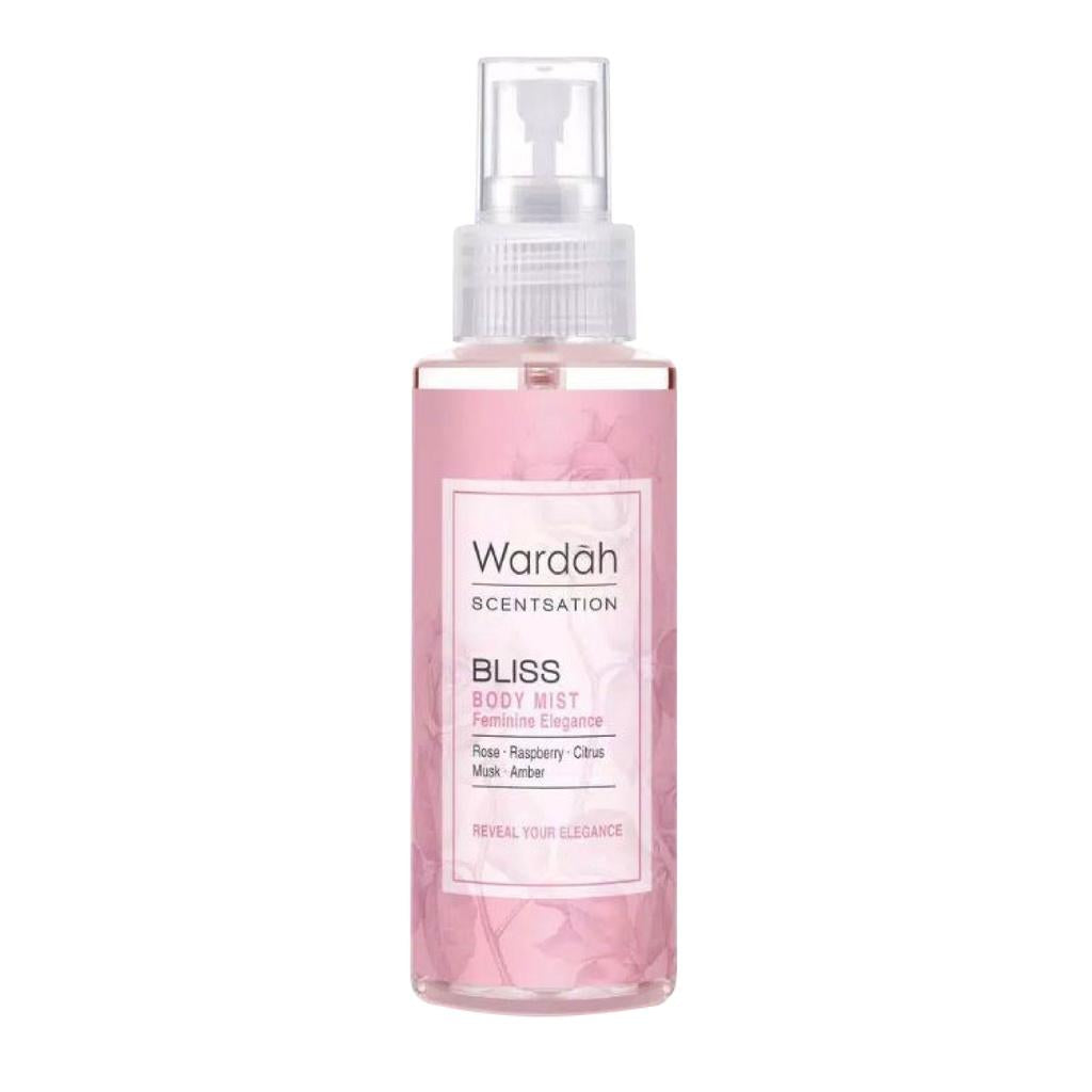 WARDAH Scentsation Body Mist 100ml – Refreshing Everyday Perfume | Long-Lasting Scent BPOM