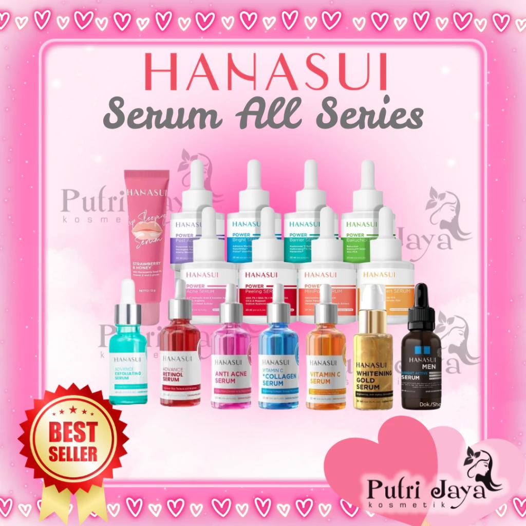 HANASUI Power Serum & Lip Serum | Targeted Care for Acne, Brightening, Vitamin C & More