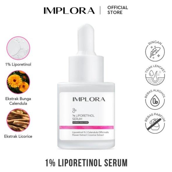 Implora Face Serum 20ml – Acne, Luminous Brightening, Midnight & Peeling Variants
