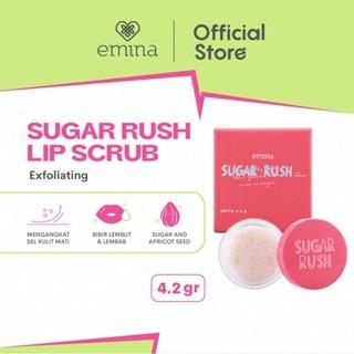 Emina Sugar Rush Lip Scrub – Gentle Exfoliation & Moisture Boost for Smooth, Soft Lips 4.2g