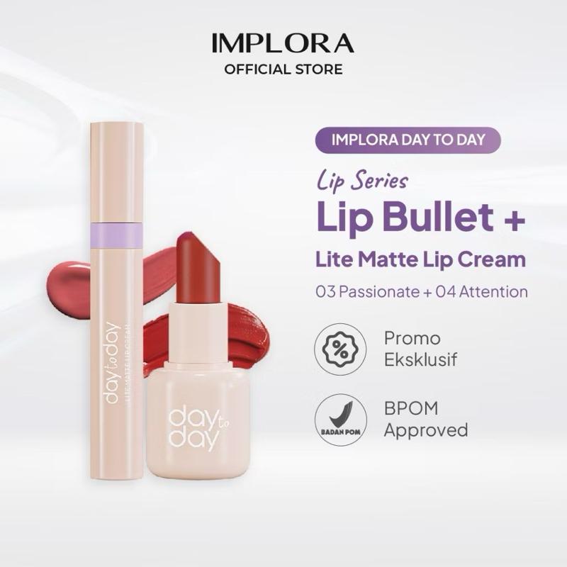 Implora DuoGlow Lip Fusion – Bullet & Matte Duo Set