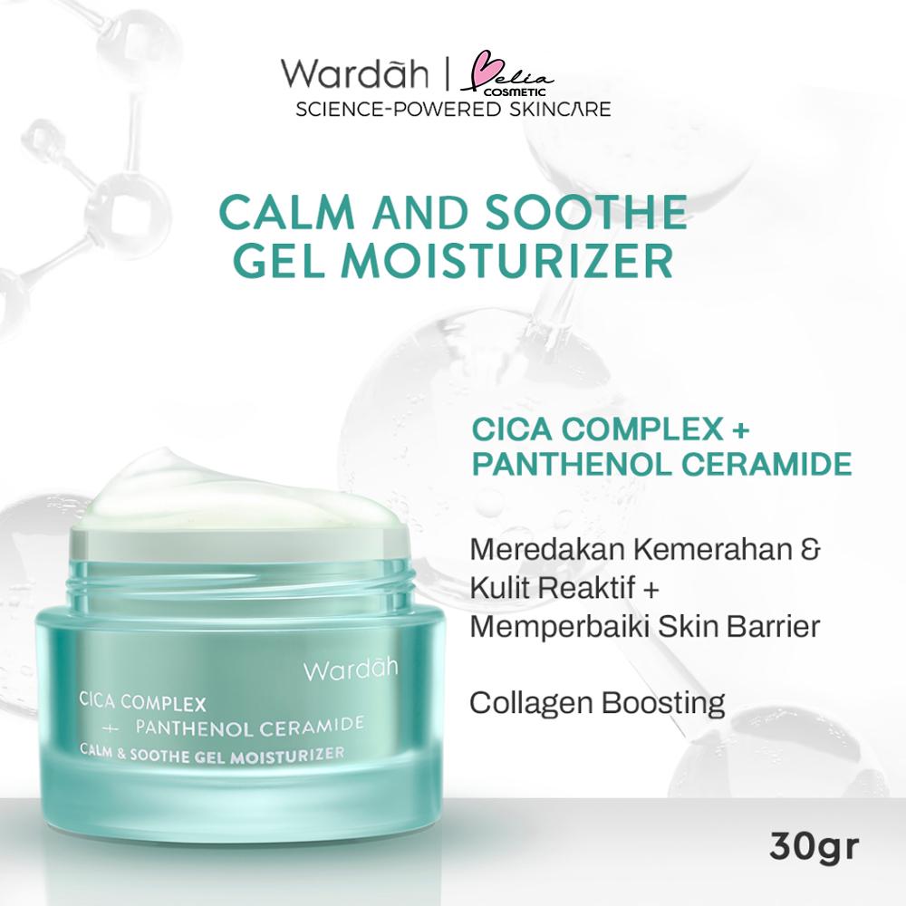 Serba Ada! WARDAH Gel Moisturizer 30g – Vitamin C, Cica, 14X Hyaluron, Tranexamic & a-Arbutin