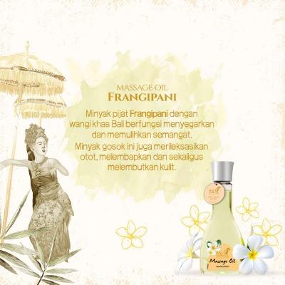 Bali Dancer Massage Oil – Frangipani Scent | 150ml | Relaxing Aromatherapy | Halal Certified | Made in Indonesia