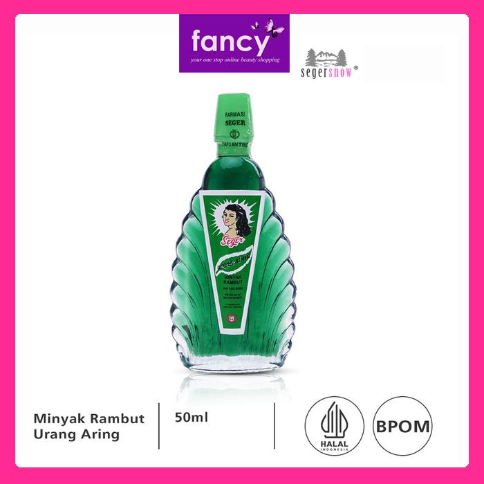 Seger Snow Urang Aring Hair Oil 50ml – Hair Growth & Nourishing Oil (Halal, BPOM Certified)