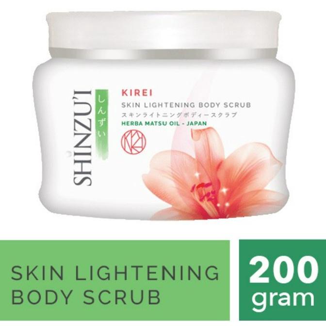 Shinzui Skin Lightening Body Scrub 120g / 200g – Kirei / Matsu / Hana / Kensho / Myori – Brightening Lulur Scrub