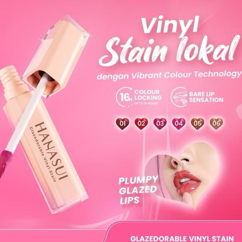 Hanasui GlazeMe Up! Vinyl Lip Tint "Juicy. Glossy. Glazed to Stay.”