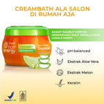 Makarizo Hair Energy Fibertherapy Hair & Scalp Creambath Aloe & Melon 500 mL