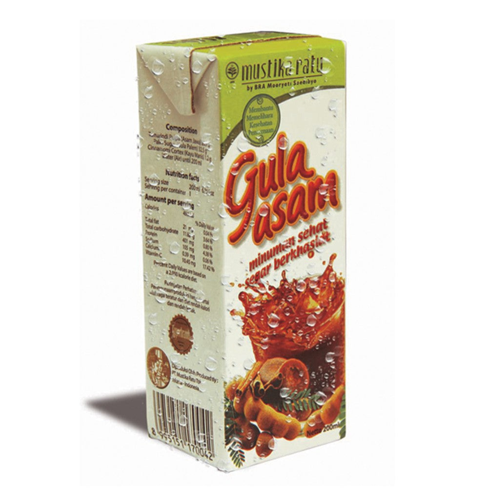 Mustika Ratu Bundling 5 pcs Minuman Gula Asem 200ml