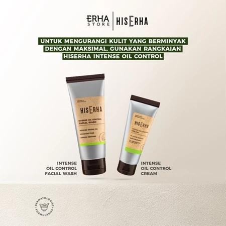 HIS ERHA Intense Oil Control Cream: Your Daily Sunscreen & Moisturizer for Oily Skin 20g