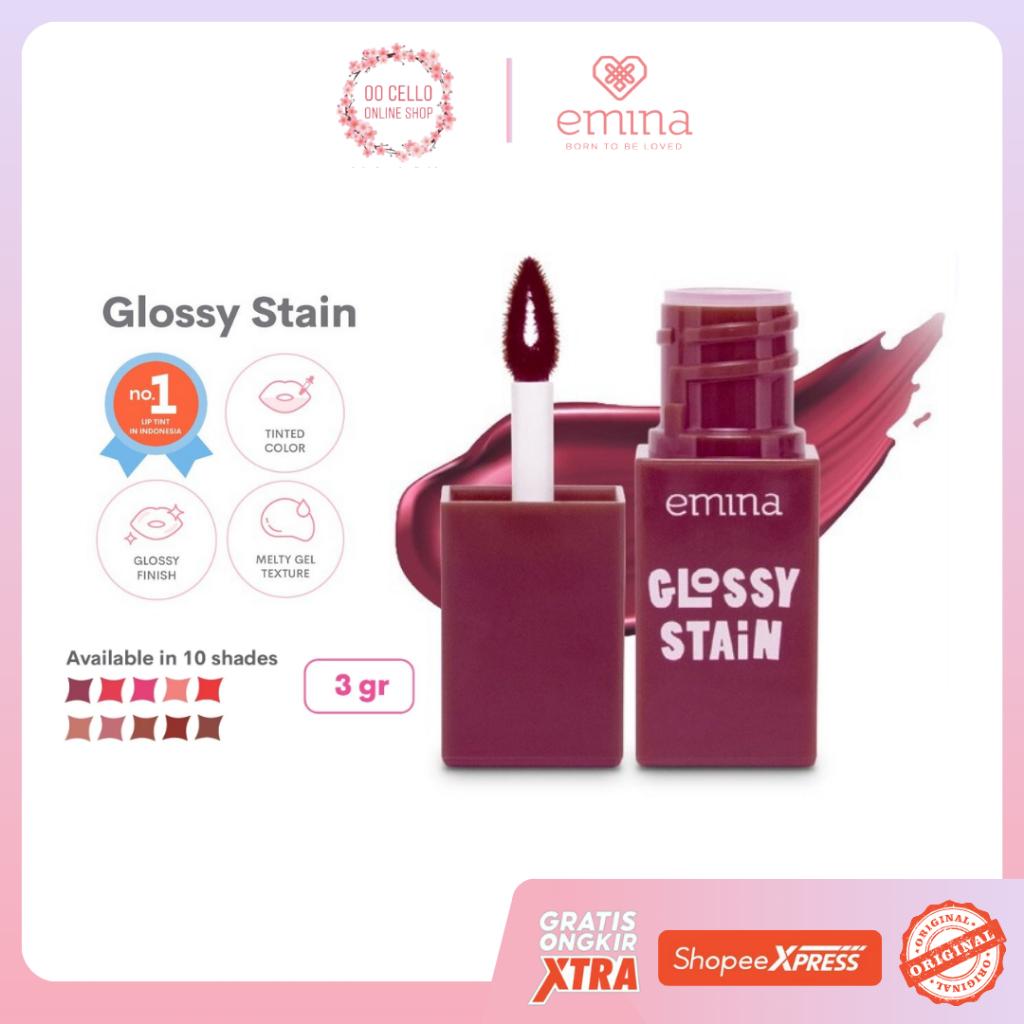 EMINA - Glossy Stain | Lightweight Long Lasting Lip Stain
