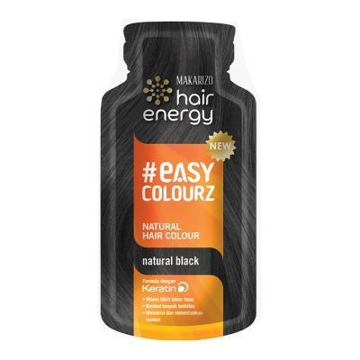Makarizo Easy Colourz Natural Black Hair Dye 26ml | Quick, Safe & Ammonia-Free Coloring!