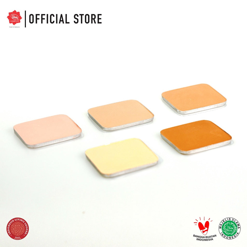 Viva Queen Refill Two Way Cake (UV FILTER) - tersedia 5 varian warna - 13 gr