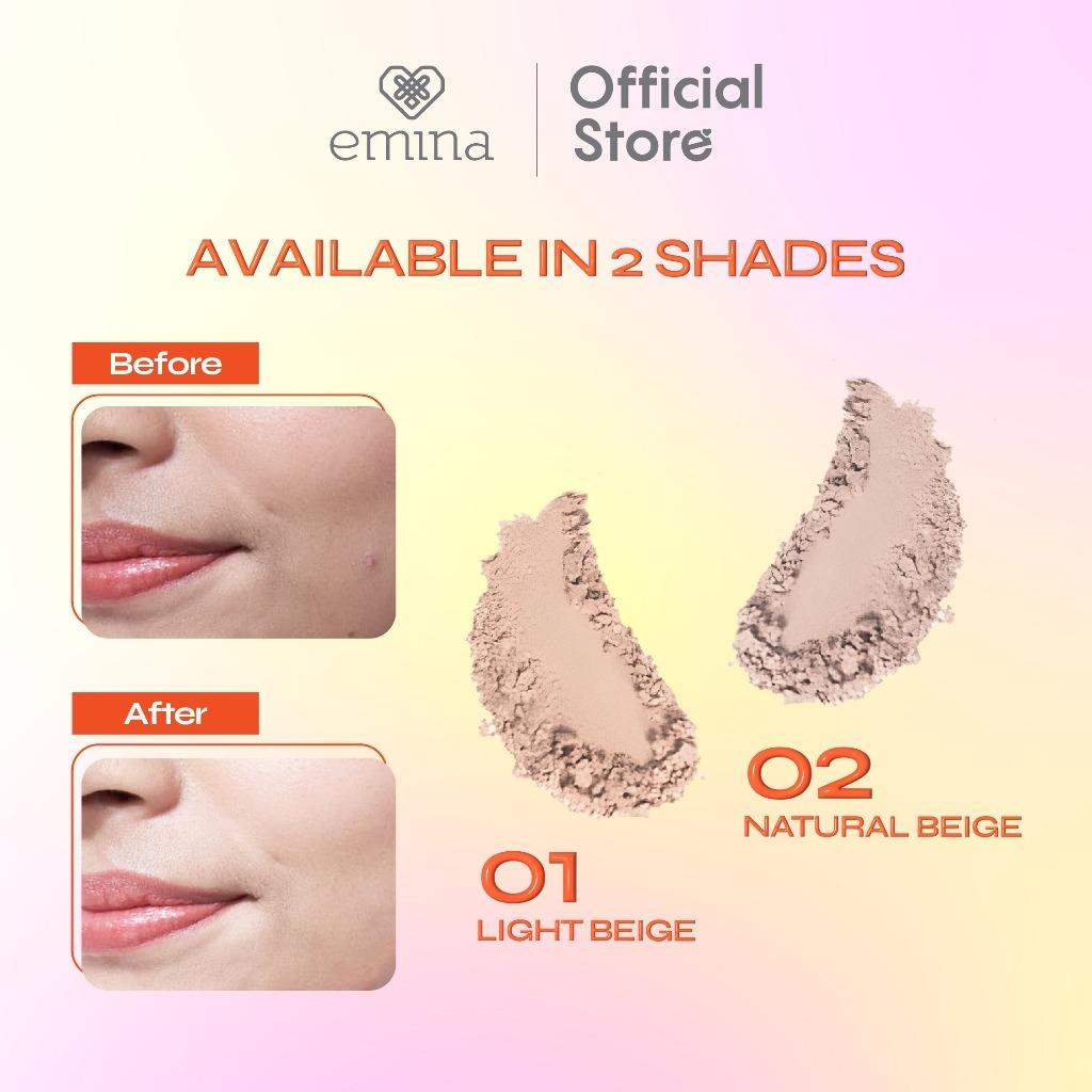 Emina Daily Matte Loose Powder 20g – Lightweight Oil Control Setting Powder with Smooth Matte Finish for Everyday Use