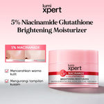 Lumixpert 5% Niacinamide Brightening Moisturizer Membantu menghaluskan kulit dan memperbaiki tampilan kulit kusam