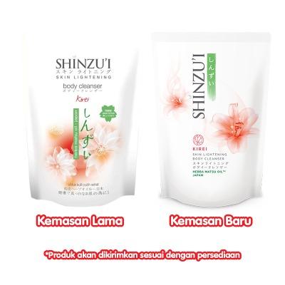 Shinzu’i Skin Lightening Body Wash – Kirei Refill 380ml | With Herba Matsu Oil & Natural Brightening Formula | Smooth, Radiant, and Fresh Skin Every Day
