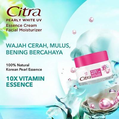 Citra Pearly White Face Moisturizer – Brightening Glow Cream with Pearl Essence 40g