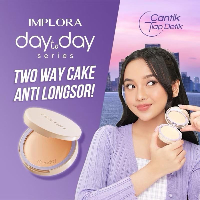 Implora GlowVeil Duo Matte Compact ~ Your Everyday Skin-Perfecting Powder
