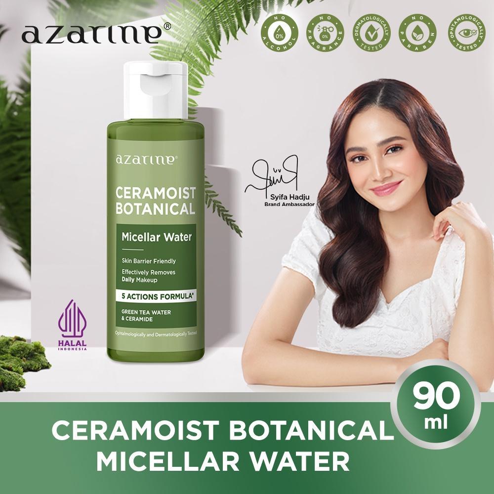 Azarine Micellar Cleansing Series Xpress Oil Water & Ceramoist Botanical Micellar Water 90ml Skin Barrier Friendly Formula