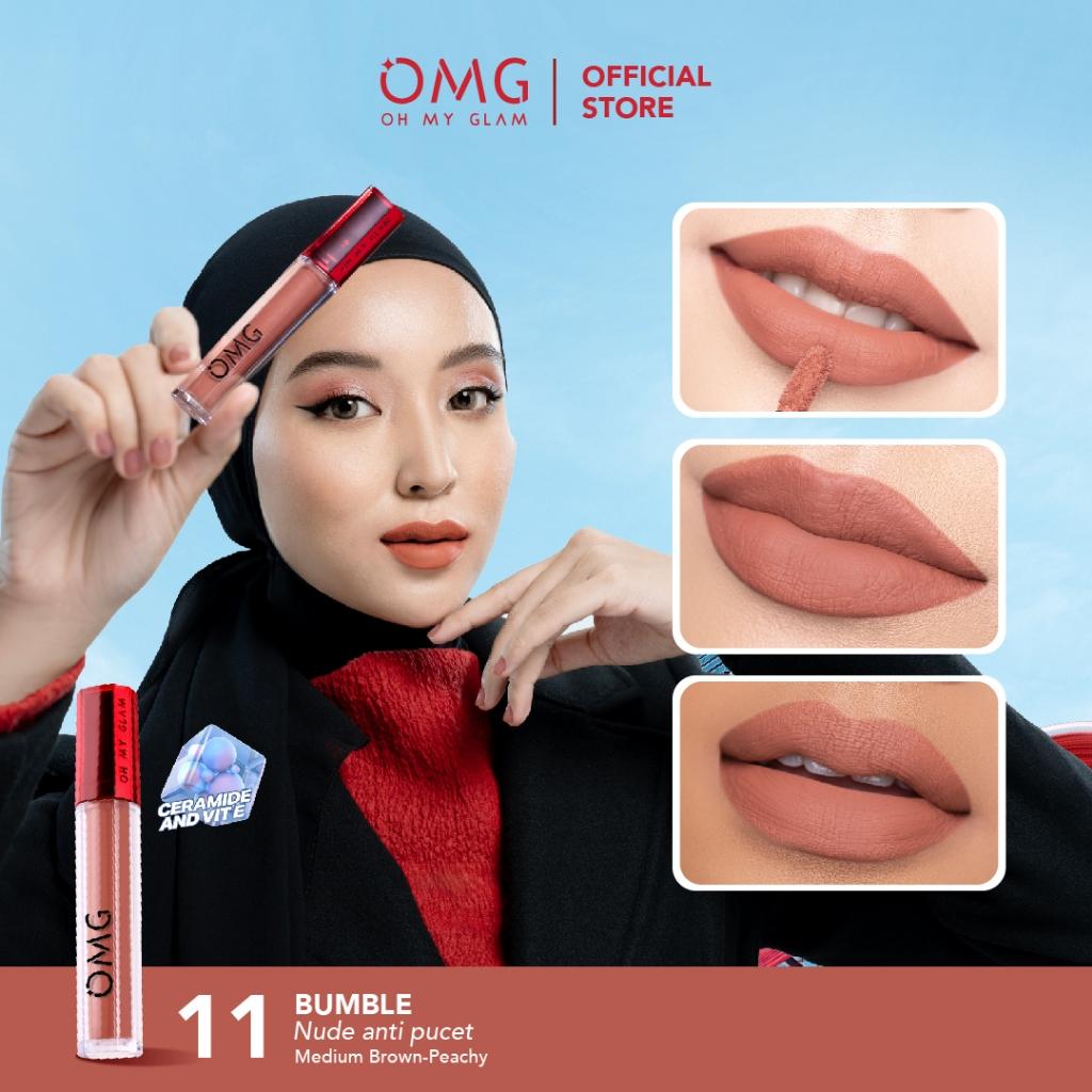 FANCY X JULOI BEAUTY OMG Oh My Glam Mattelast Lip Cream 2.9g | Lip Cream Matte Dengan Warna Intense, Tahan Lama & Ringan